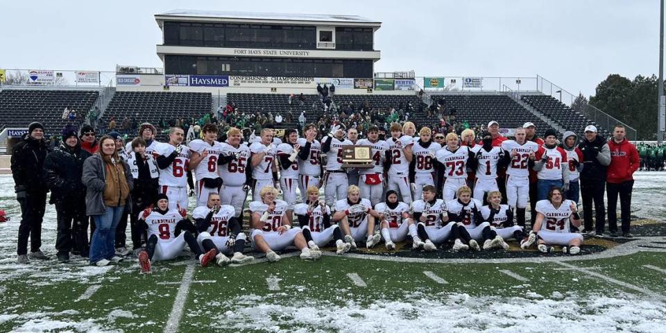 The Conway Springs football team won the Class 1A state championship this season.