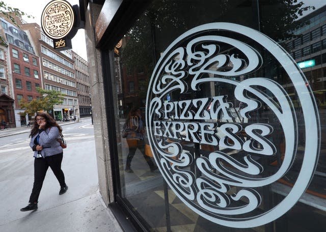 Pizza Express restaurant closures