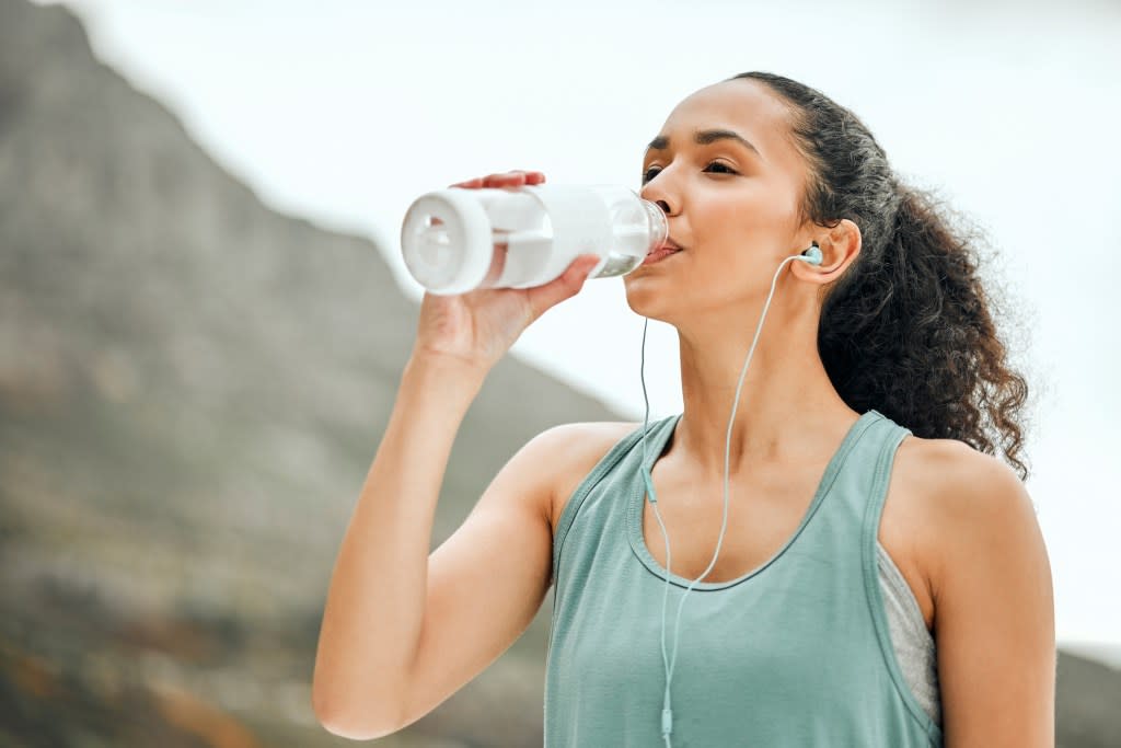 To improve their mood throughout the day, 36% of respondents said they make an effort to stay hydrated. Getty Images/iStockphoto