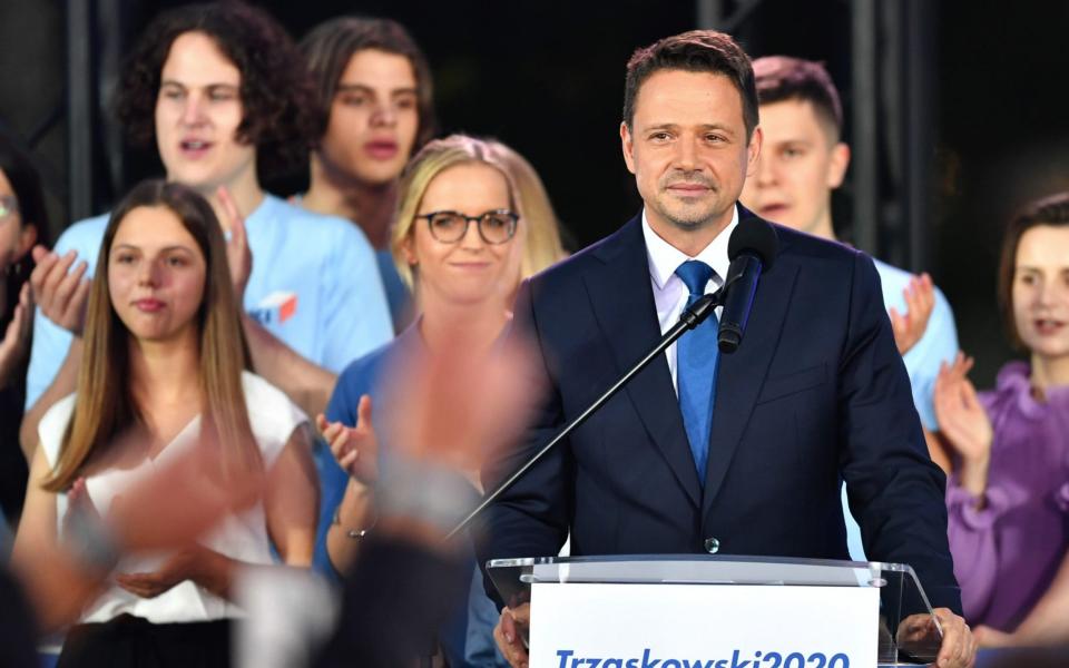 Poland's Rafal Trzaskowski, mayor of Warsaw, was narrowly defeated in the poll - Bloomberg