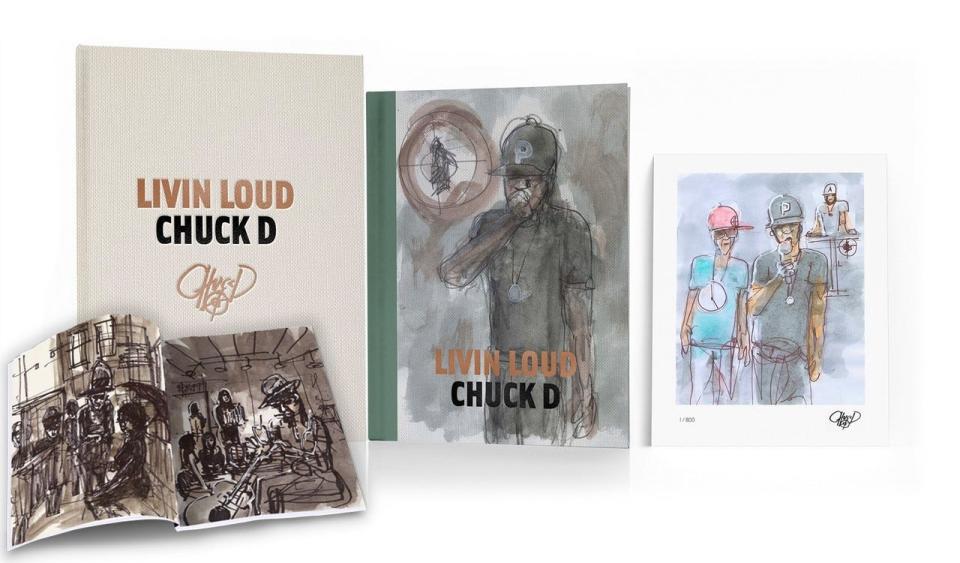 Chuck D's artistic talents are showcased in "Livin' Loud," out Feb. 7.