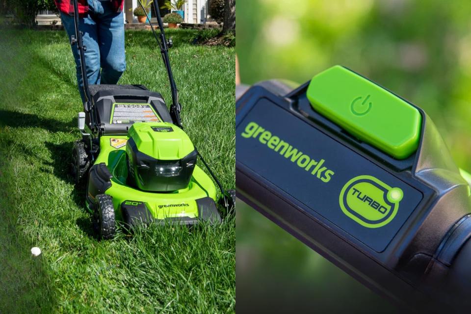 greenworks lawnmower amazon canada