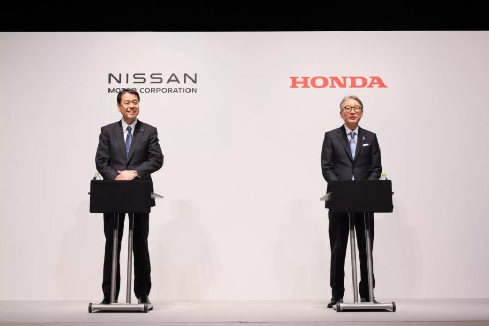 Honda以及Nissan近日舉辦記者會表達合作意向，未來在電動車的各個領域將會有密切合作。(圖片來源：Nissan、Honda)