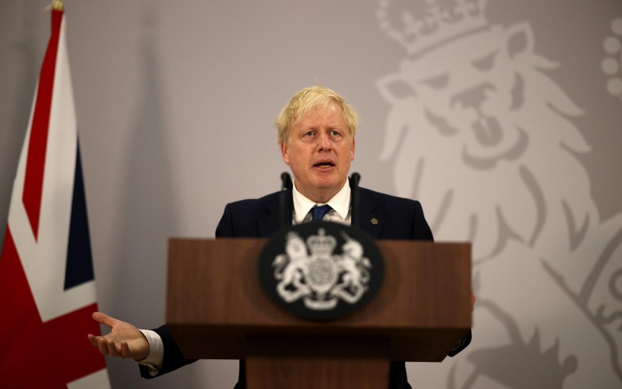 Boris Johnson was unfazed by the double by-election defeat as he promised the Government would keep delivering for voters - Dan Kitwood/Getty Images