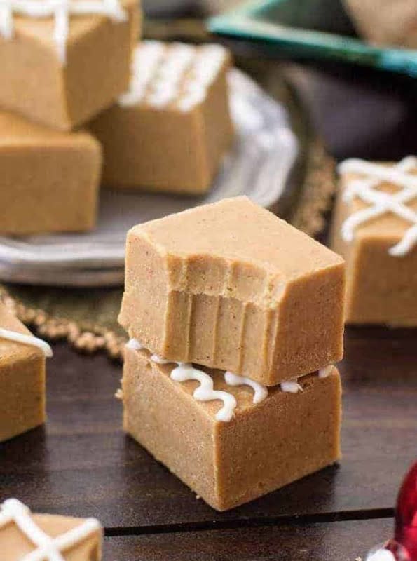 <p>Spend With Pennies</p><p>No need to build a house to have gingerbread.</p><p><strong>Get the recipe: <a href="https://www.spendwithpennies.com/gingerbread-fudge/" rel="nofollow noopener" target="_blank" data-ylk="slk:Gingerbread Fudge;elm:context_link;itc:0;sec:content-canvas" class="link ">Gingerbread Fudge</a></strong></p>