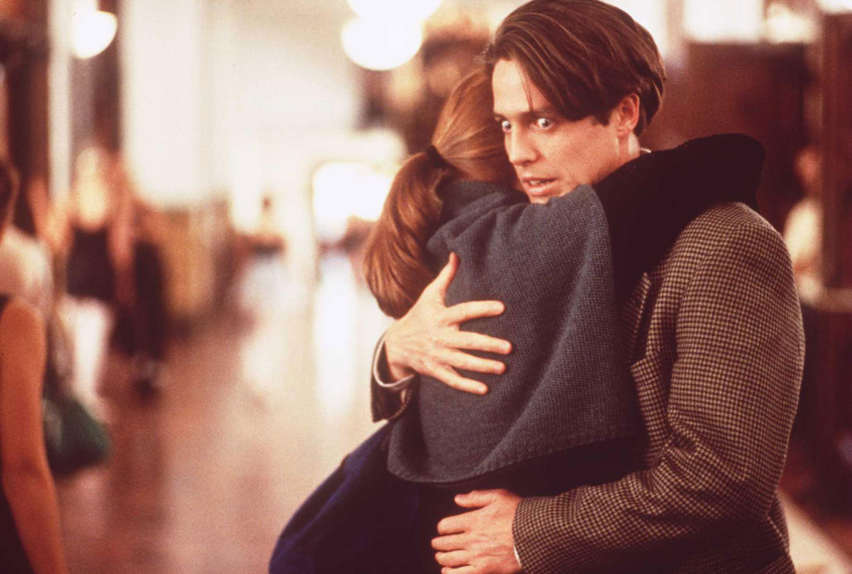 Hugh Grant And Julianne Moore In The New Movie Nine Months (Photo By Getty Images)