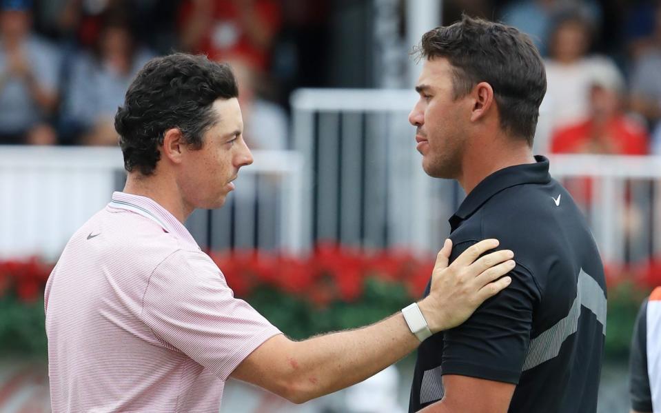 Rory McIlroy and Brooks Koepka - Getty Images/Streeter Lecka