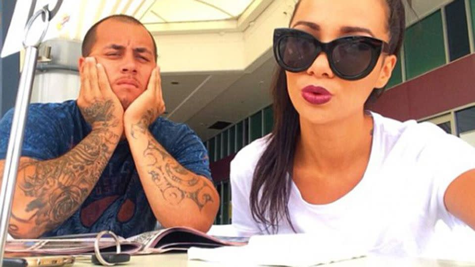 Tara Brown sought refuge from Patea after their relationship deteriorated. Source: Instagram