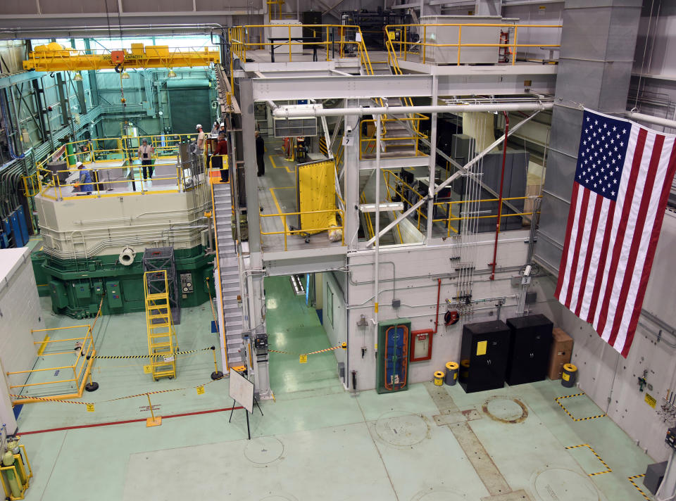 This 2017 photo shows the Idaho National Laboratory Transient Reactor Test Facility. (Photo: Chris Morgan/Idaho National Laboratory via AP)