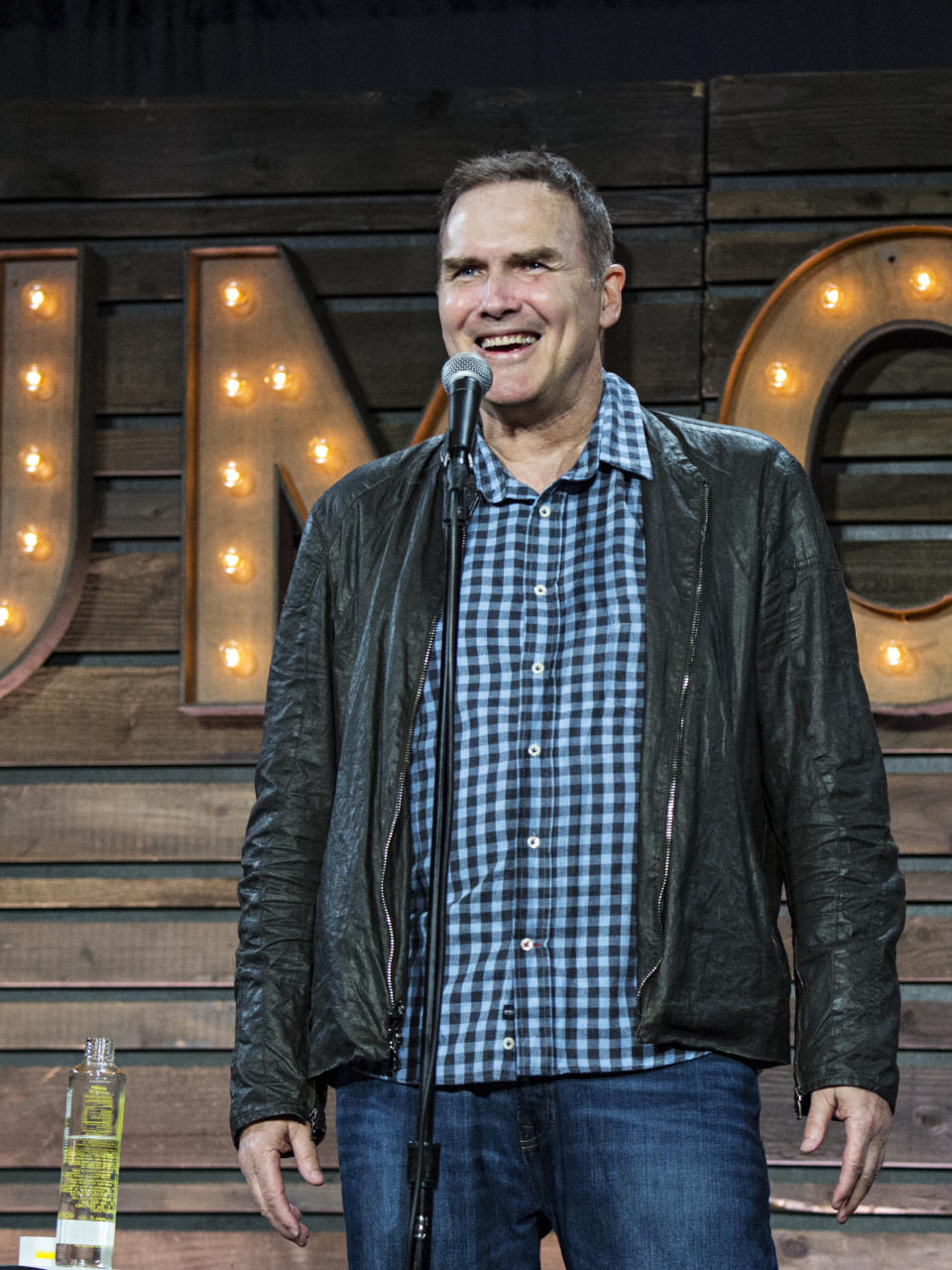 FILE - Norm Macdonald appears at KAABOO 2017 in San Diego on Sept. 16, 2017. Macdonald, a comedian and former cast member on "Saturday Night Live," died Tuesday, Sept. 14, 2021, after a nine-year battle with cancer that he kept private, according to Brillstein Entertainment Partners, his management firm in Los Angeles. He was 61. (Photo by Amy Harris/Invision/AP, File)