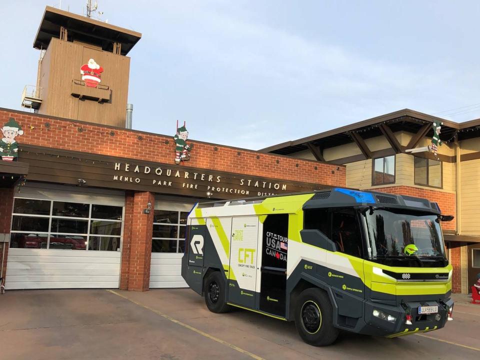 1_Rosenbauer All-Electric Concept Fire Truck