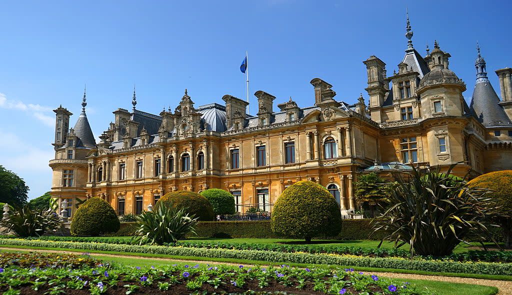 exterior of waddesdon manor