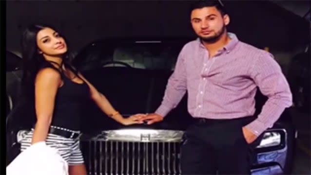 Some pictures featured on the video carry a date stamp of November 2014 - a time when Salim Mehajer was courting his wife.