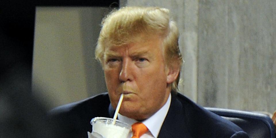 Trump milkshake