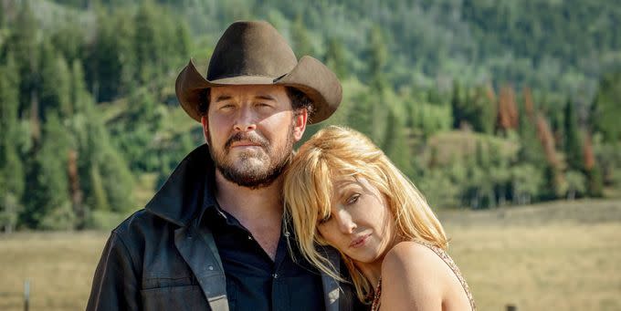 beth dutton and rip wheeler from yellowstone