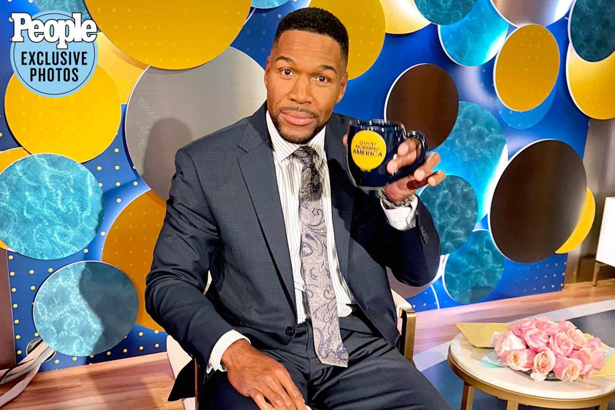 Michael Strahan Takes His Suits And Skincare Very Seriously Get An Exclusive Look Inside His Day 