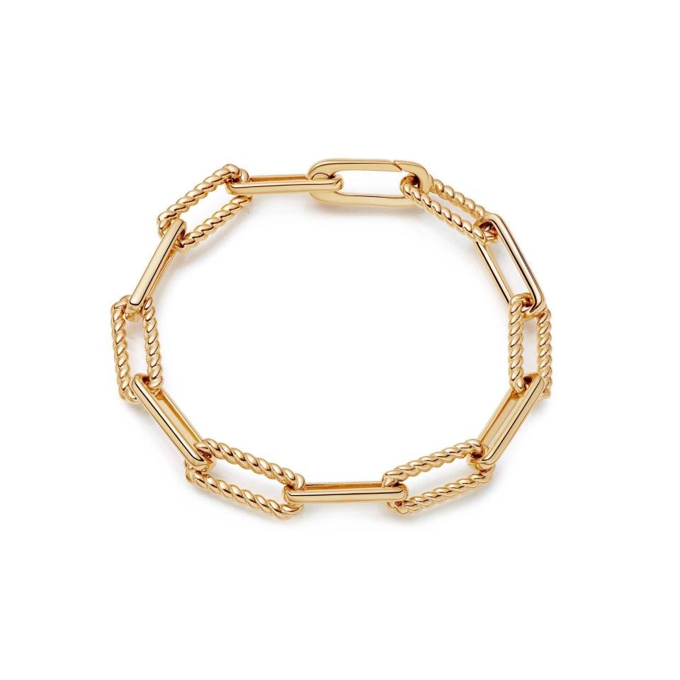 6) Gold Coterie Chain Bracelet