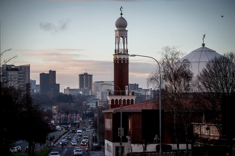 La mezquita central de Birmingham (Andrew Testa/The New York Times)