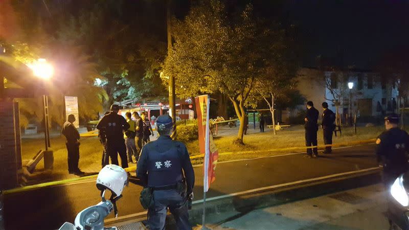 高雄市7日傍晚，在大樹區九曲堂火車站旁的廟發生一起槍擊案件。