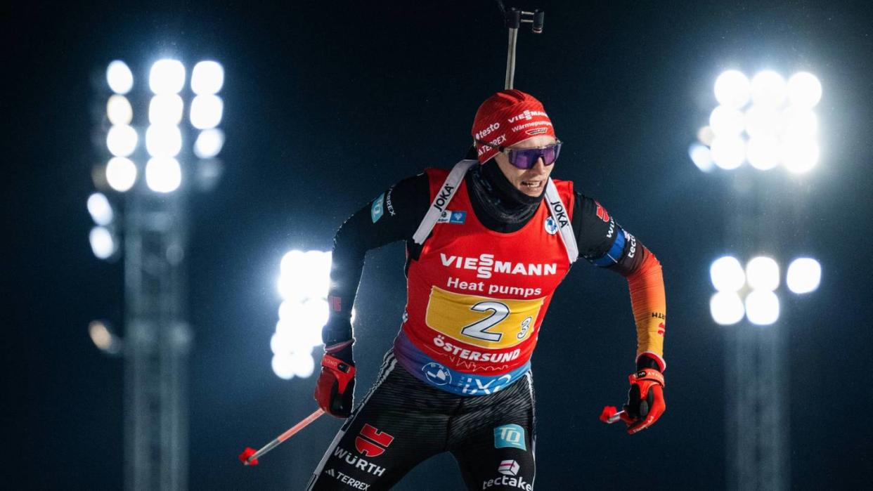 Trotz Ausfällen: Biathlon-Staffel auf Rang drei