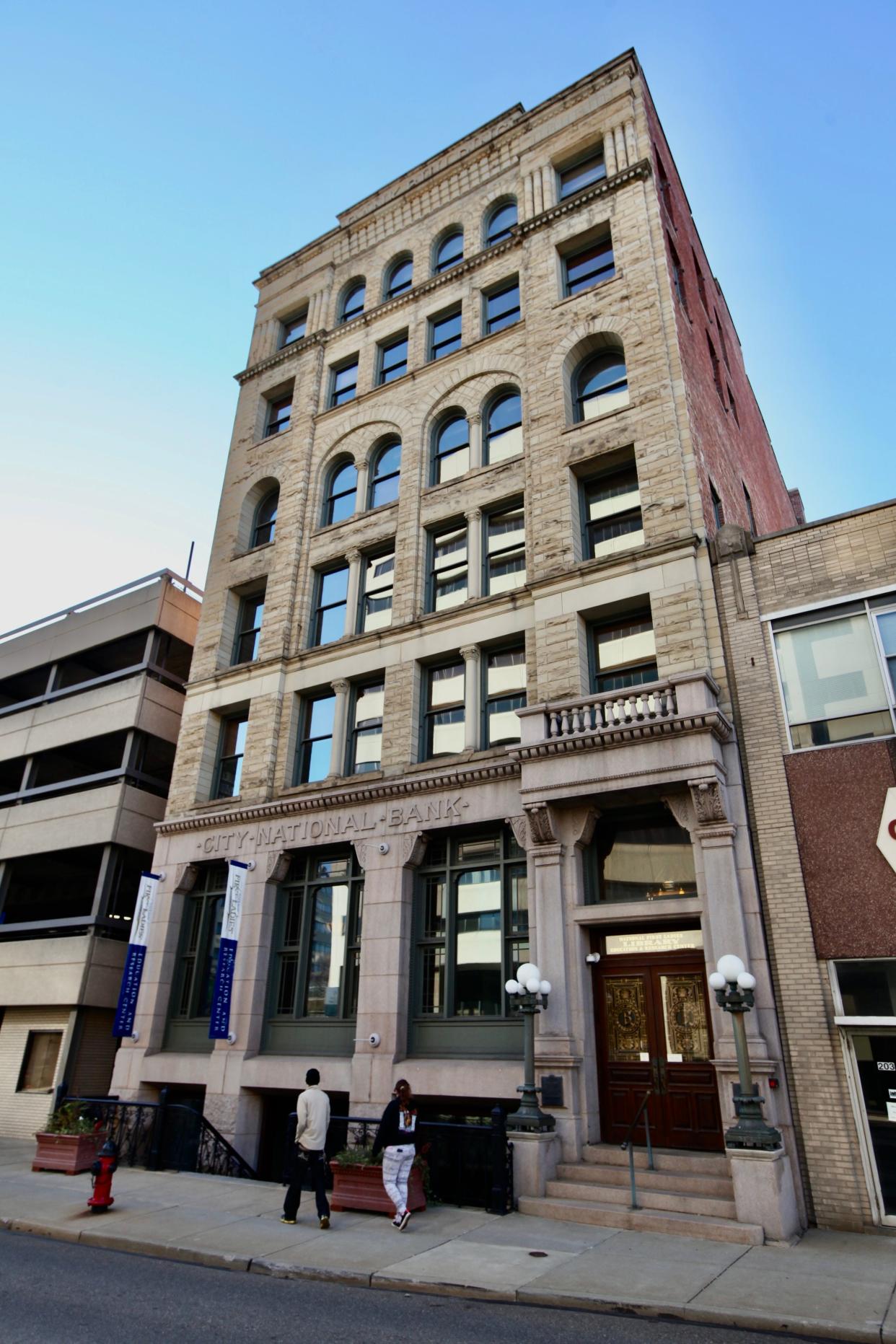 This historic bank building in Canton is now part of the First Ladies National Historic Site.