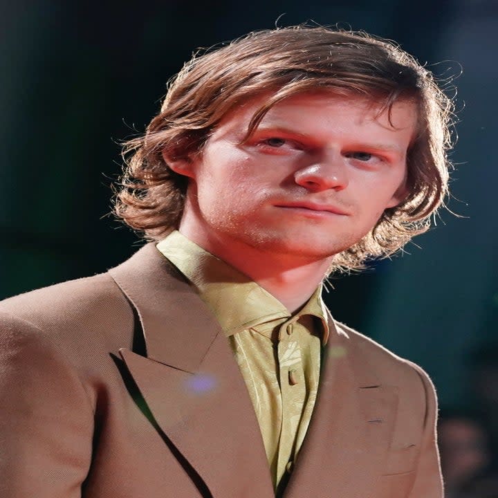 Lucas Hedges at the Honey Boy premiere