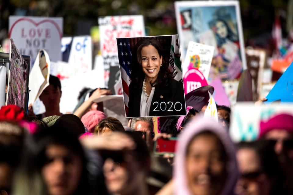 The annual Women's March in Los Angeles, 2019 (Getty Images)