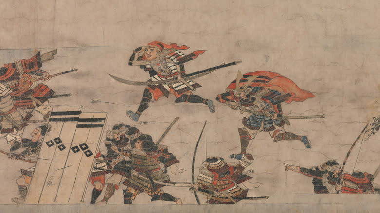 Muromachi era warriors