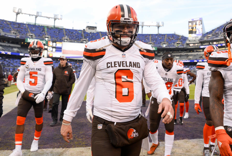 Baker Mayfield has provided instant energy to the Cleveland Browns. (Getty Images)