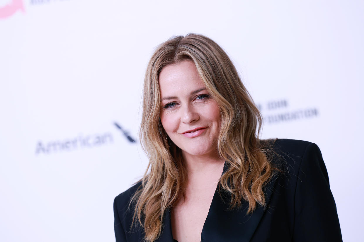 Alicia Silverstone at the 32nd Annual Elton John AIDS Foundation Academy Awards Viewing Party held at The City of West Hollywood Park on March 10, 2024 in West Hollywood, California. (Photo by Elyse Jankowski/Variety via Getty Images)