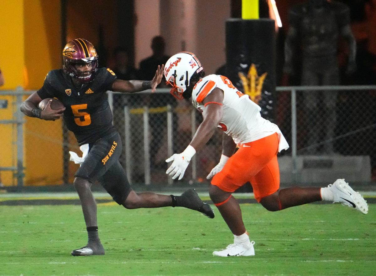 ASU Football: Report Card for Jaden Rashada - House of Sparky