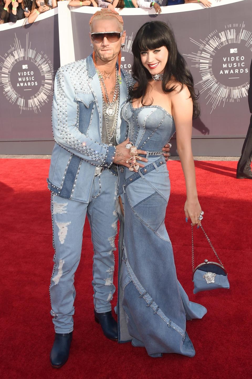 <p>The look was so iconic that Katy Perry and Riff Raff recreated it (with a few additions to fit their taste) at the 2014 MTV VMAs 13 years later. </p>