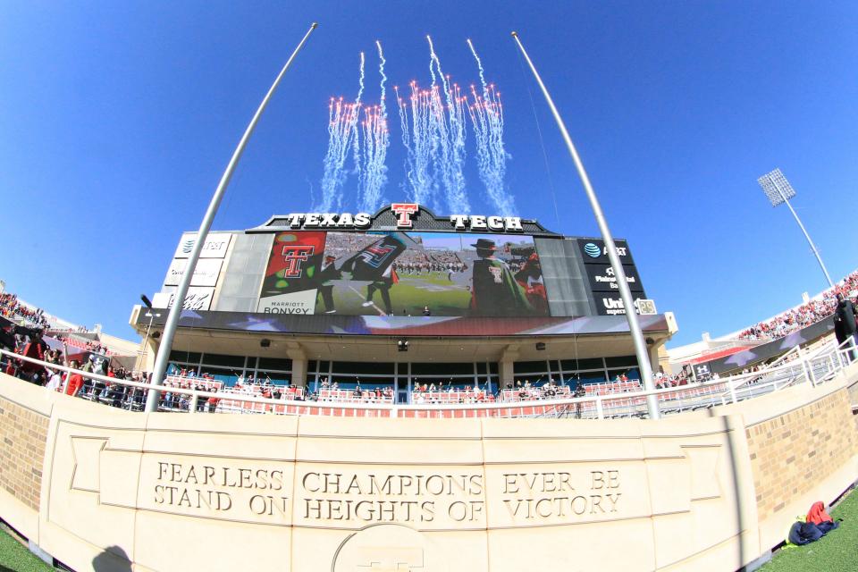 Texas Tech will have seven football home games next season at Jones AT&T Stadium, including five of its nine Big 12 games. The conference and the schools jointly announced the schedule on Wednesday.