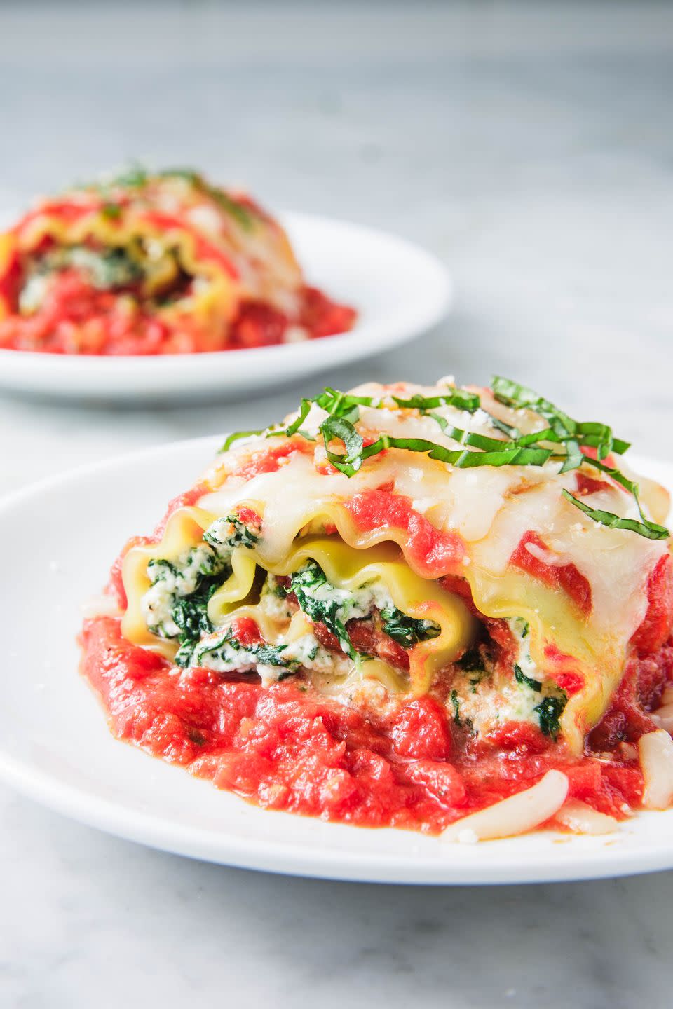 Easy Spinach Lasagna Rolls