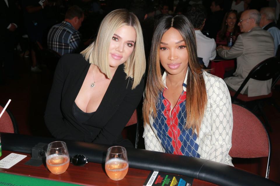 15) Khloé Kardashian and Malika Haqq