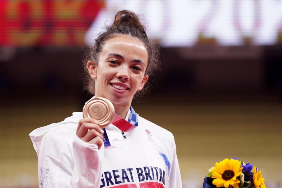 Chelsie Giles added European gold after winning Olympics bronze in Tokyo (Danny Lawson/PA) (PA Archive)