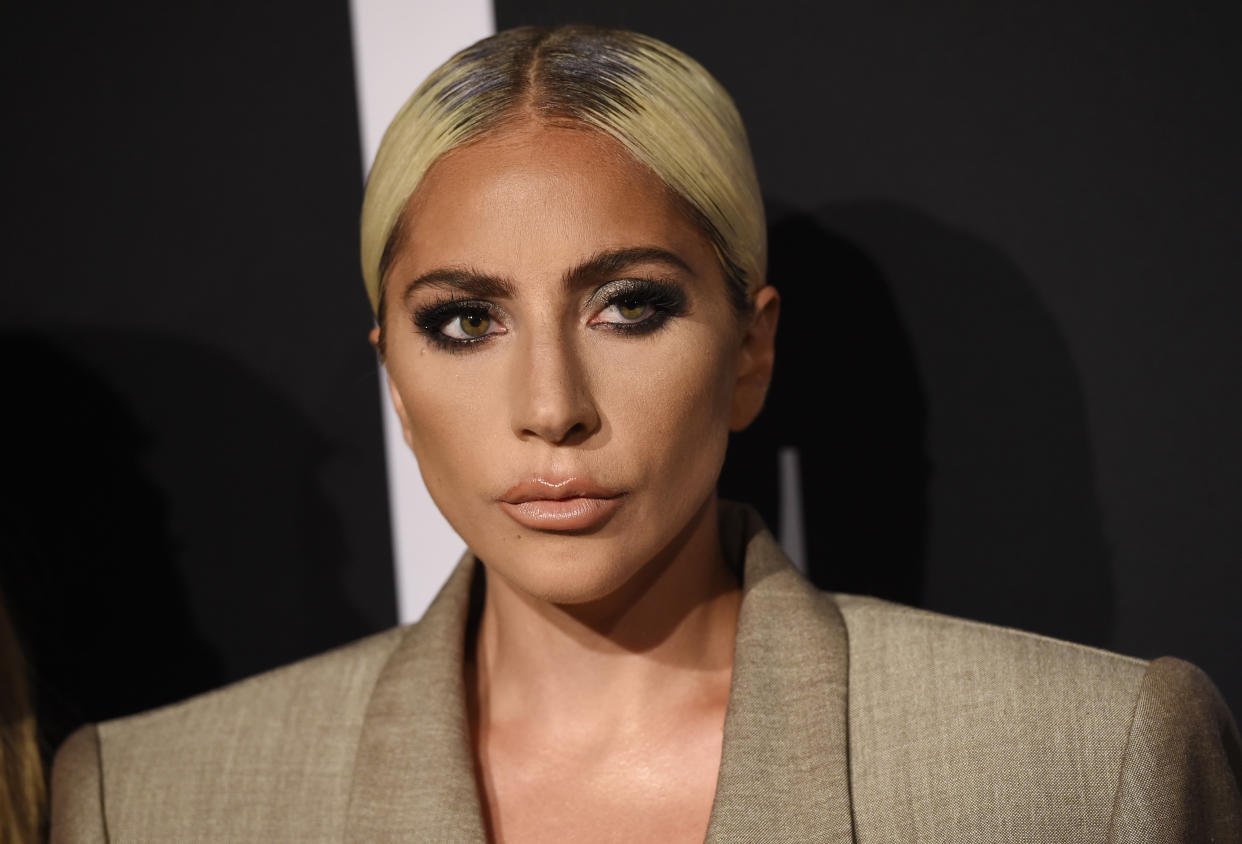 Lady Gaga is coming to the defense of the transgender community and taking on President Donald Trump's plan to redefine gender. (Photo: Chris Pizzello/Invision/AP)