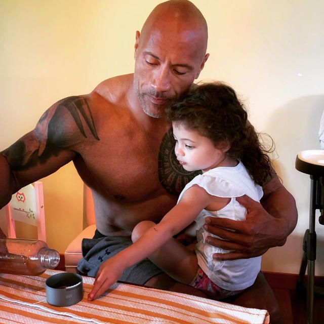 Dwayne The Rock Johnson Hilariously Captures Fatherhood With This Chaotic  Video. – InspireMore