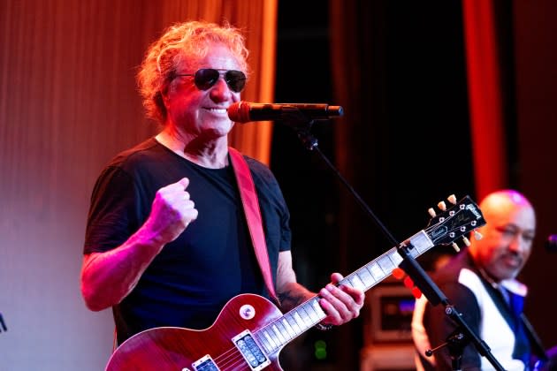 Sammy Hagar kicked off his Best of All Worlds Tour this weekend in Florida and played "Panama" for the first time in 20 years. - Credit: Scott Dudelson/Getty Images