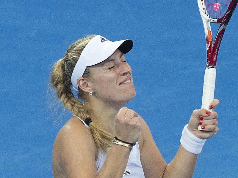 Angelique Kerber hat mit dem Sieg über Samantha Stosur den Einzug ins Fed-Cup-Finale klar gemacht. Foto: Dave Hunt