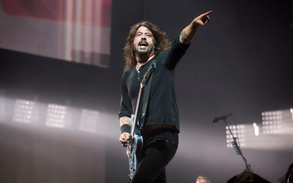 Foo Fighters frontman Dave Grohl - Credit: Paul Grover