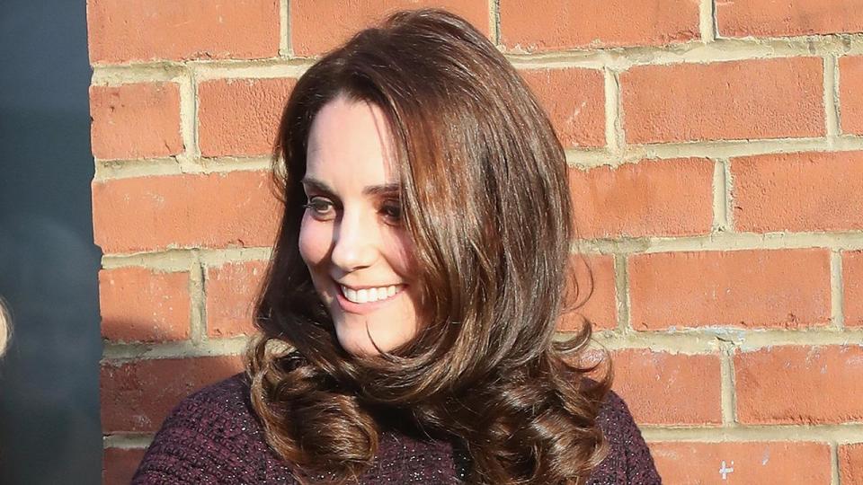 The Duchess of Cambridge made an official appearance on Tuesday in London.
