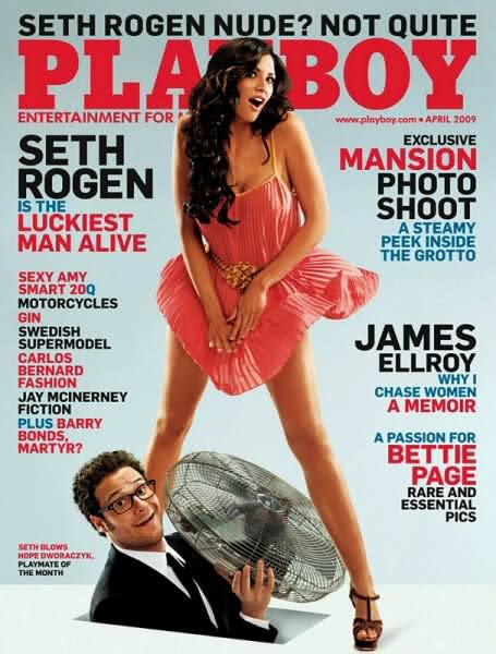 Playboy Hope Dworaczyk seth rogen