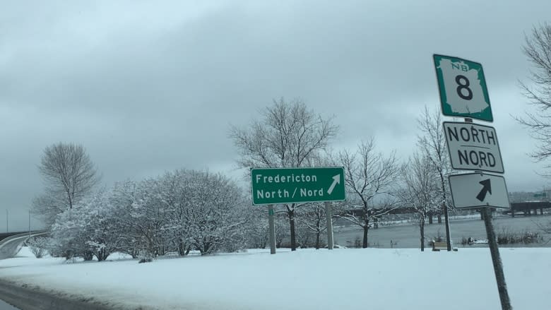 Snow joke: Parts of New Brunswick wake up to the white stuff