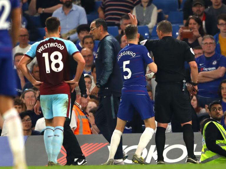 Chelsea vs Burnley: FA reviewing claims Maurizio Sarri was verbally abused by Clarets staff