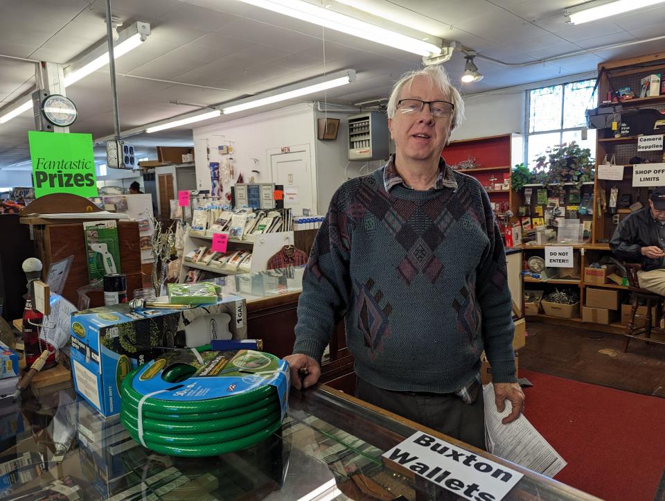 Ed Schultz, owner of Associated Buyers True Value hardware store in Fremont, has decided it's time to retire and is closing up shop.