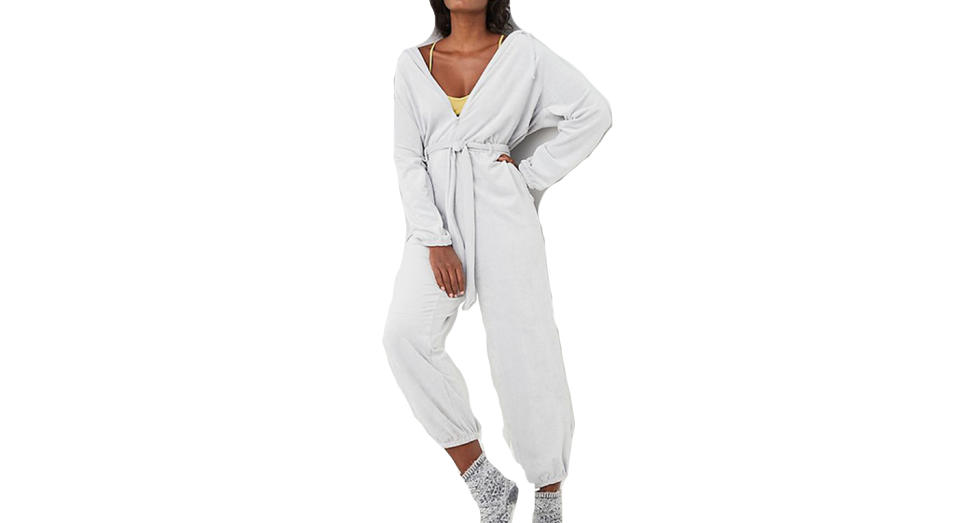 Cozy Hooded Jumpsuit 