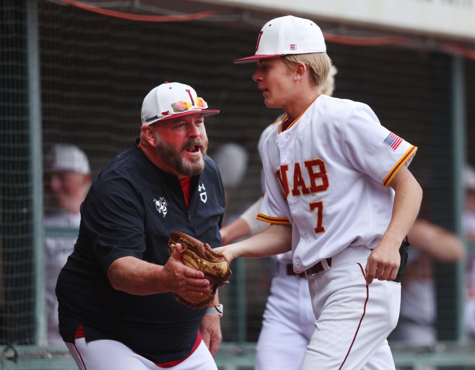 Juab and Juan Diego Catholic High School play for the 3A baseball championship at Kearns High on Saturday, May 13, 2023. Juab won 7-4. | Scott G Winterton, Deseret News