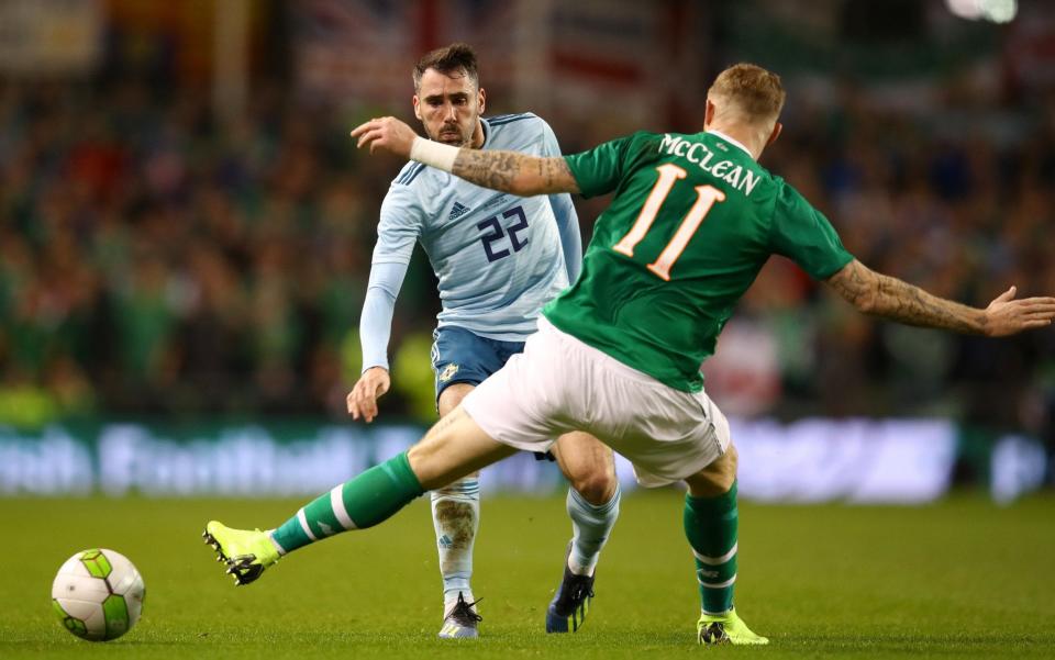 James McClean struggled to impose himself against Northern Ireland - Getty Images Europe