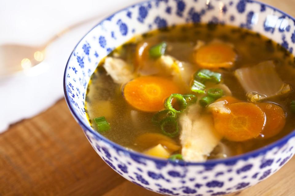 10) Chicken soup